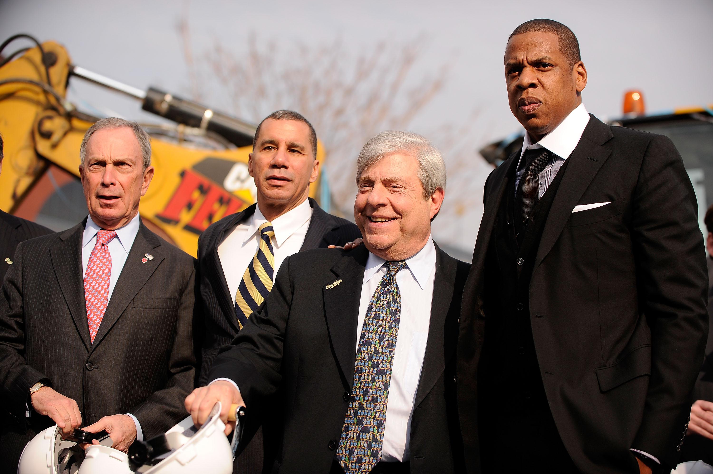 Barclays Center At Atlantic Yards Groundbreaking Ceremony