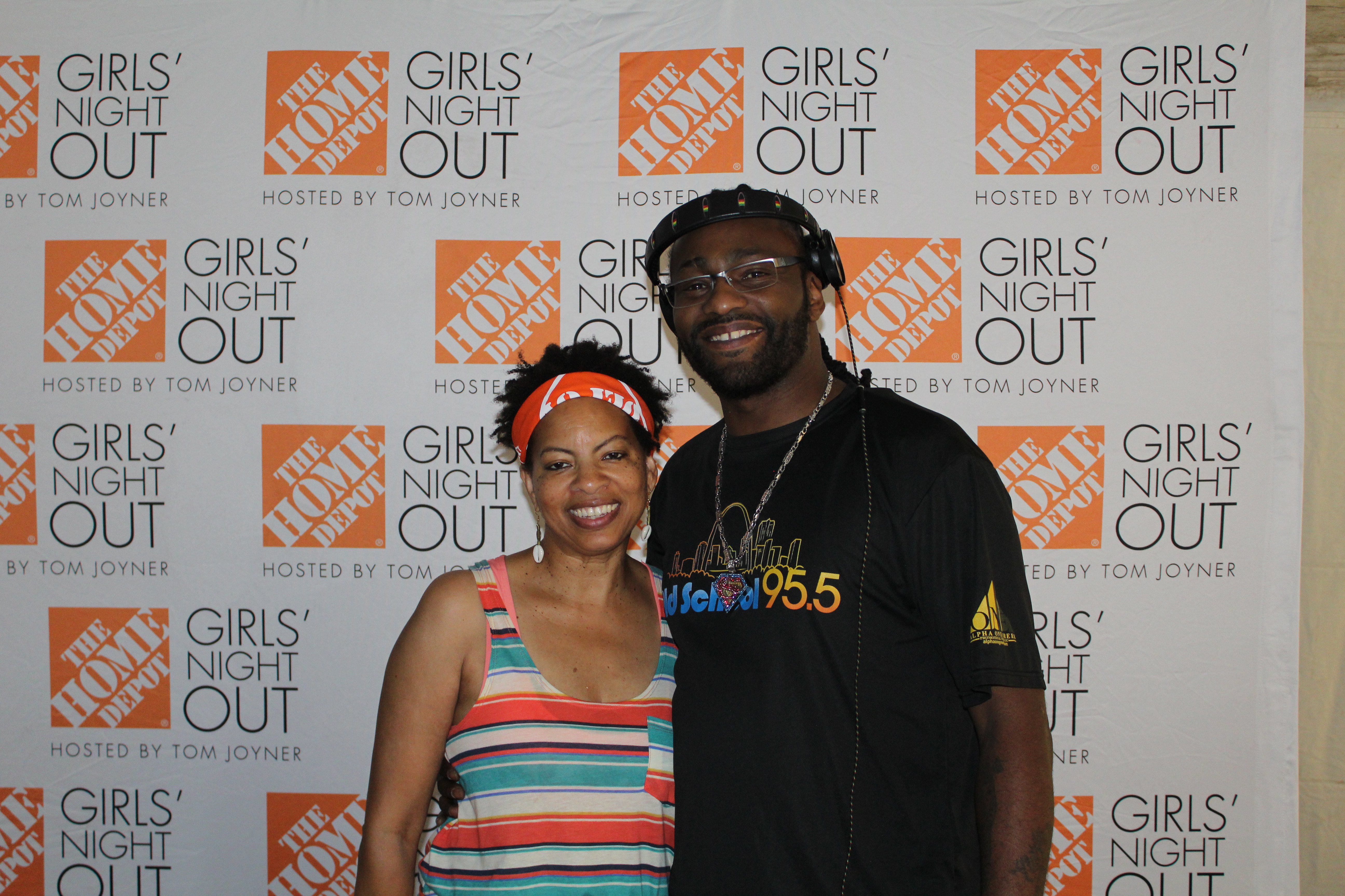 Tom Joyner at Home Depot