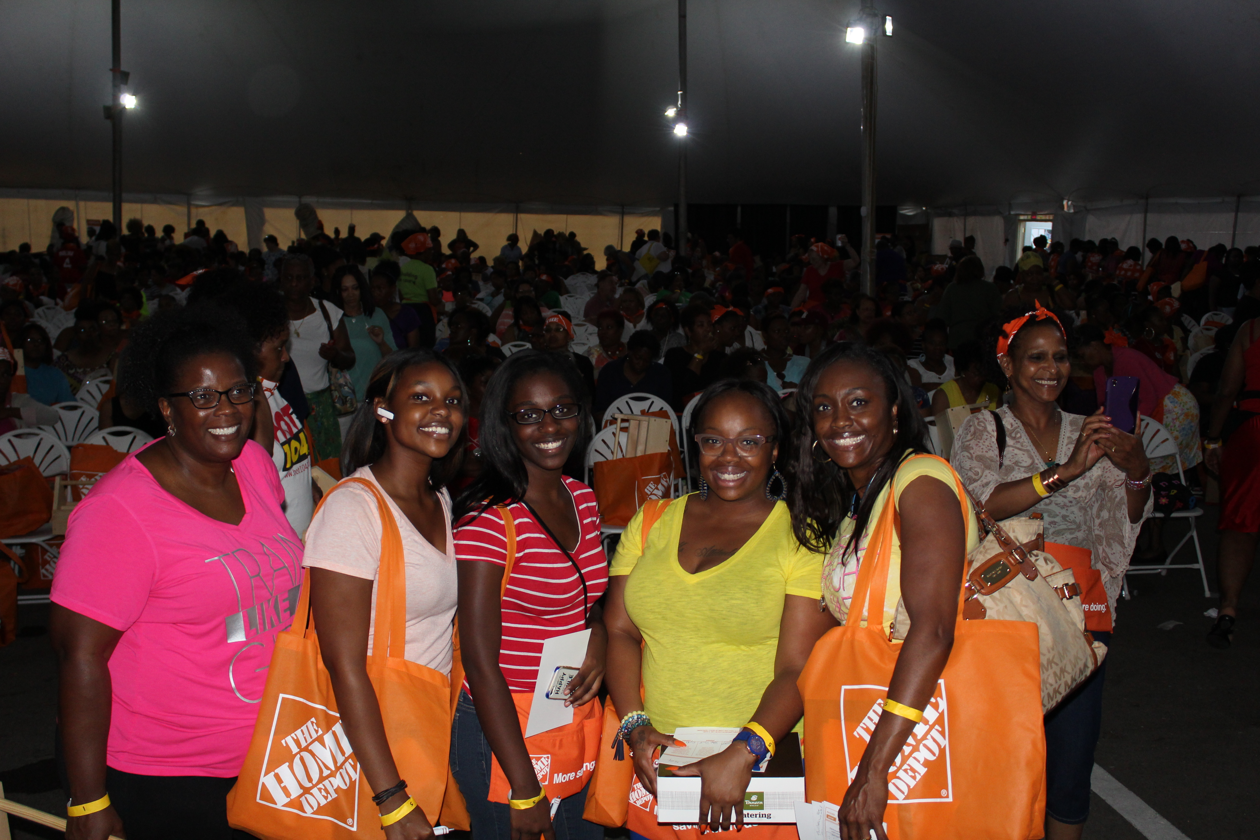 Tom Joyner at Home Depot