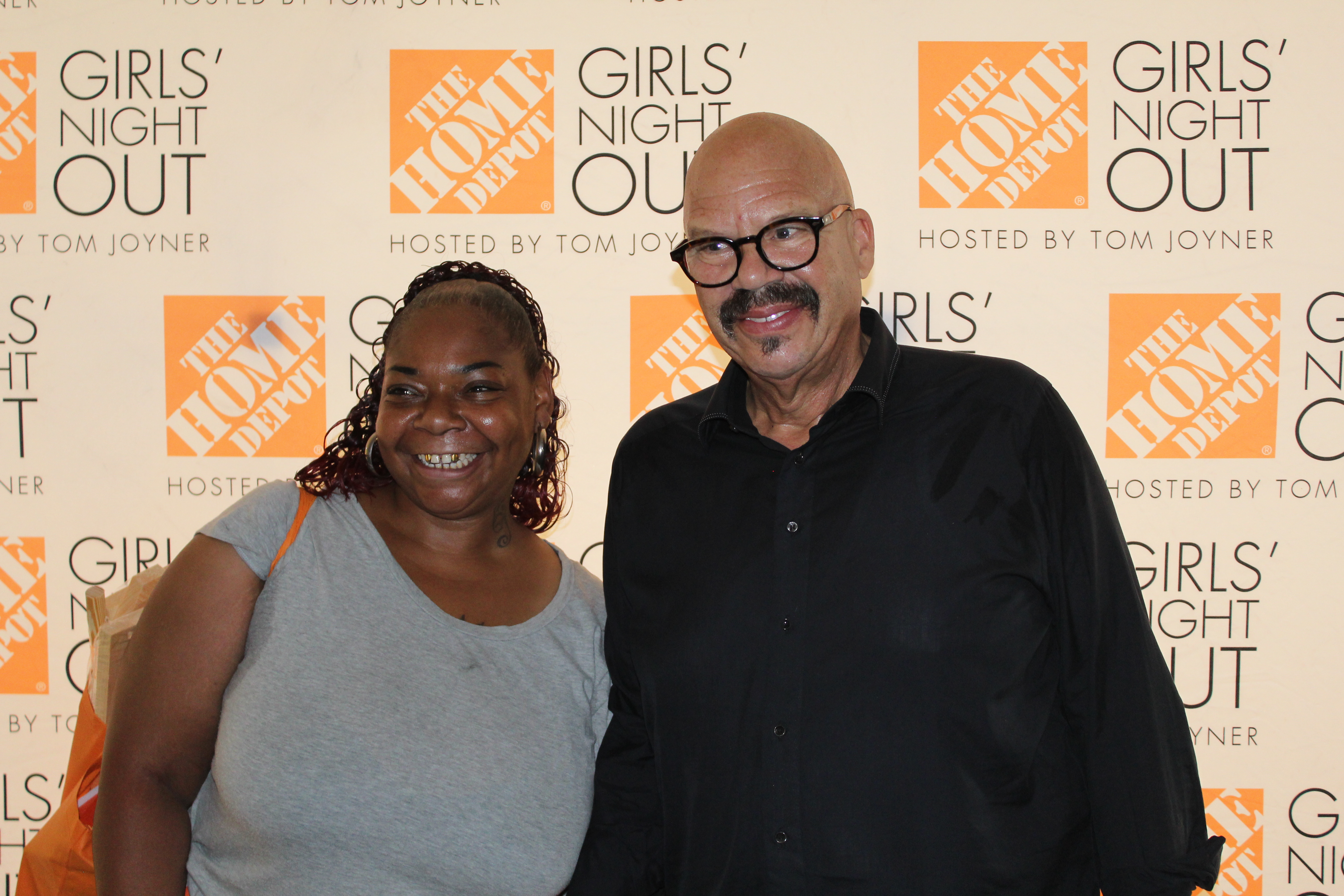 Tom Joyner at Home Depot