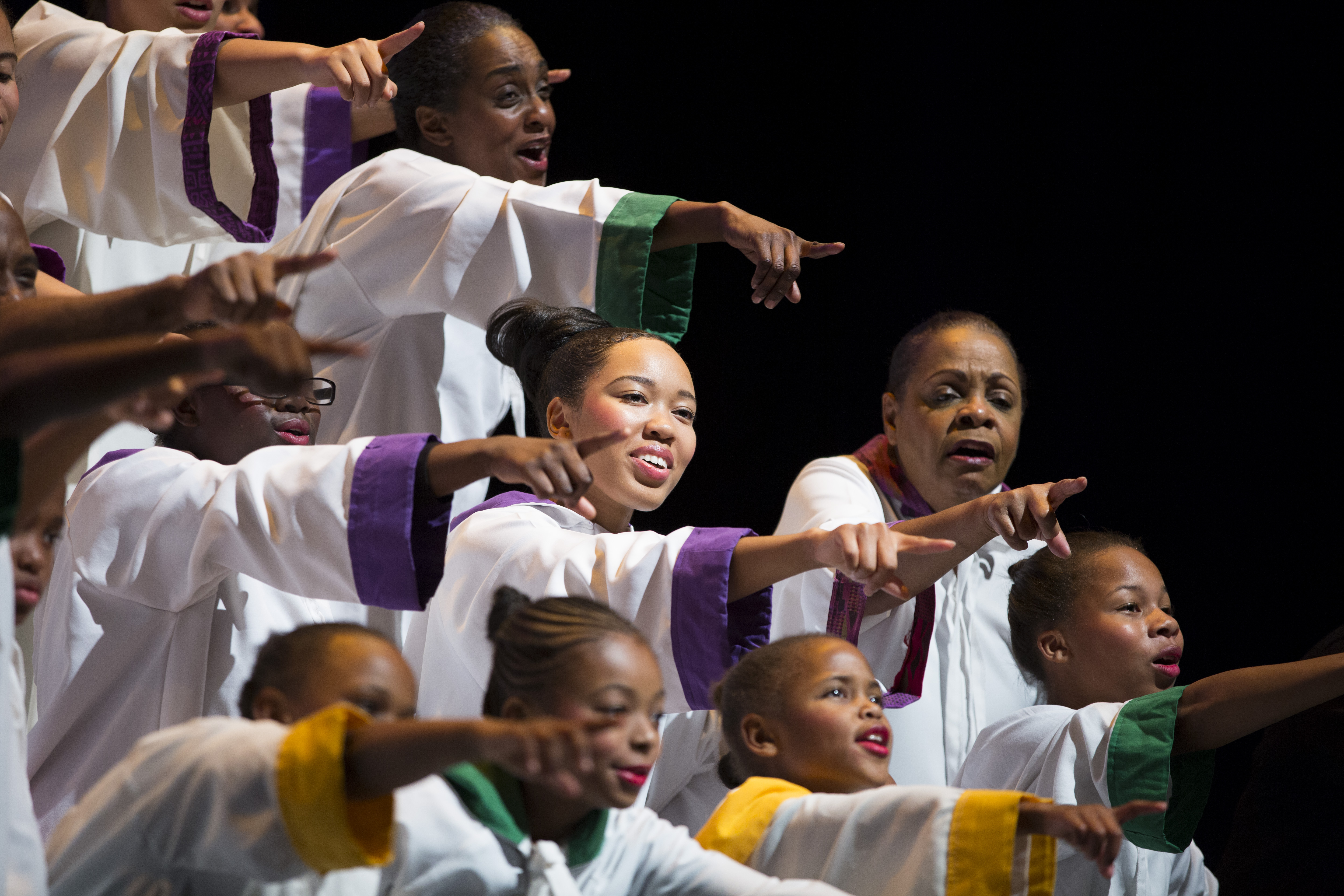 Boston's black community performs the 'Black Nativity' play for the 46th year
