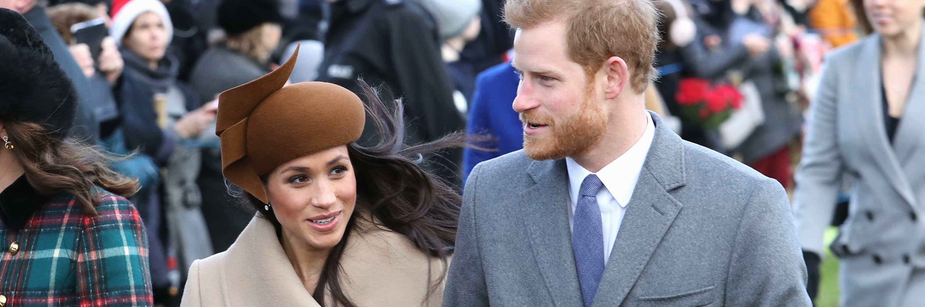 Members Of The Royal Family Attend St Mary Magdalene Church In Sandringham