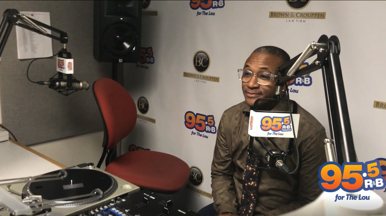 Tommy Davidson at 95.5 The Lou