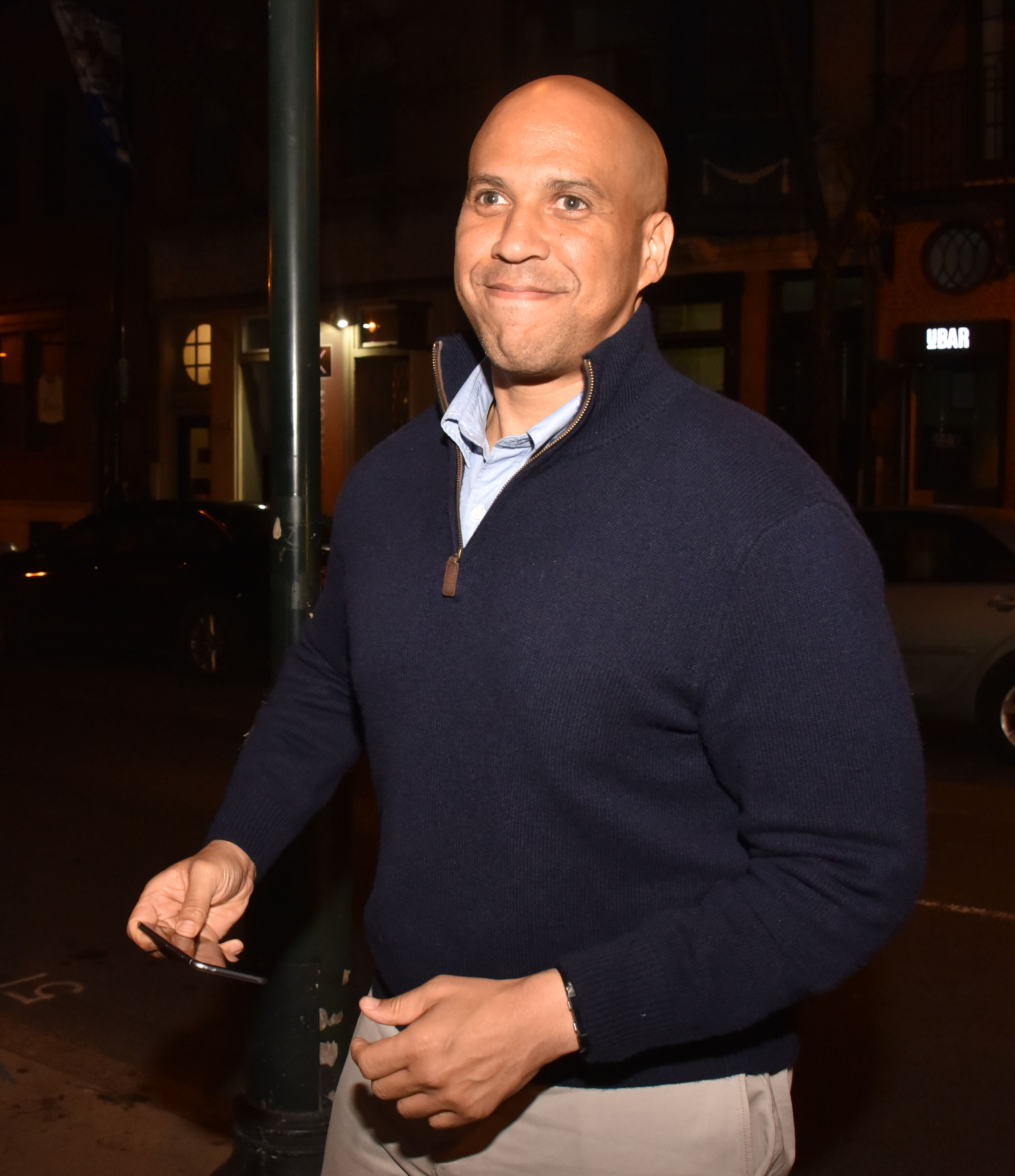 Celebrities leaving Vedge restaurant