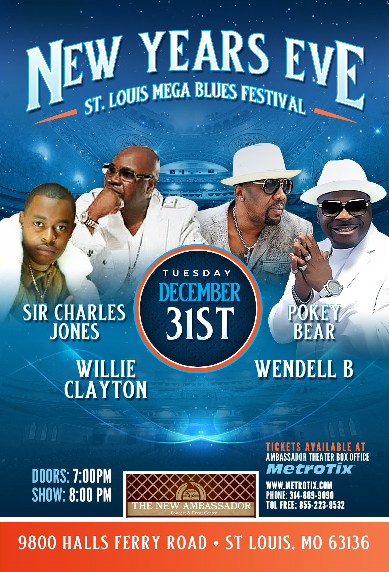 NYE Mega Blues Festival